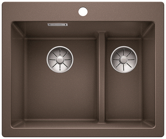 BLANCO PLEON 6 SPLIT kaufen | Silgranit Sple | gnstig Farbe Cafe InFino